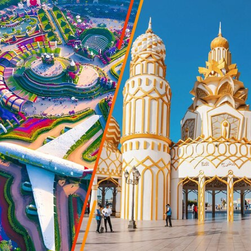 Miracle Garden & Global Village With Return BackTo Hotel