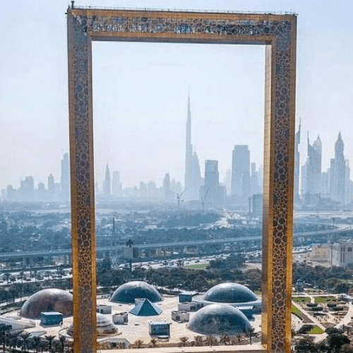Dubai Frame With Return Back To Hotel